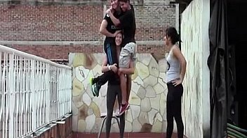 Best Lift and Carry - Part 219 ( Strong girl lifting 2 guys ) - 3GPVideos.In