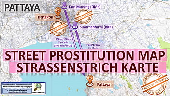 Street Prostitution Map of Pattaya, Thailand with Indication where to find Streetworkers, Freelancers and Brothels. Also we show you the Bar, Nightlife and Red Light District in the City