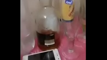 Bhabi drinks and hard fuck