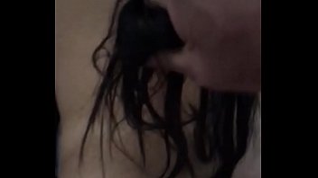 Filipino girlfriend fucked from behind, hair pulling