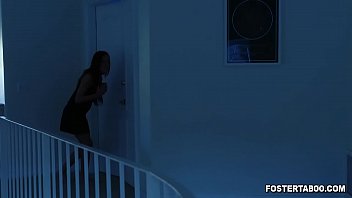 Dad bangs sexy foster dauther to follow house rules