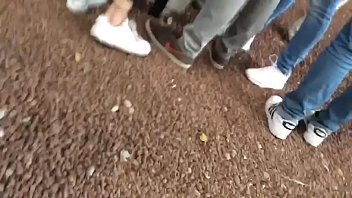 Voyeur Spandex Shorts In SCHOOL cameltoe (Full Video Description) beatiful legssssssssss