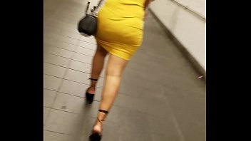 Phat ass at the train station