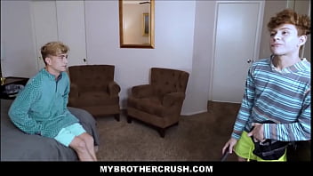 Cute Young Blonde Twink Stepbrothers Horny Sex