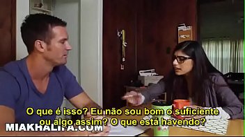 Dois negões arrombando minha bucetinha (Mia Khalifa)