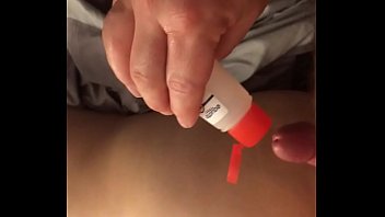 Using Lube on d. wife’s ass