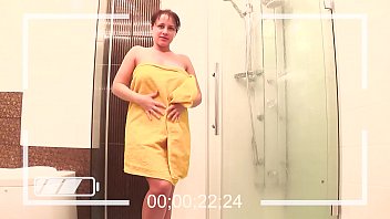 HOT TEACHER sends me SHOWER video