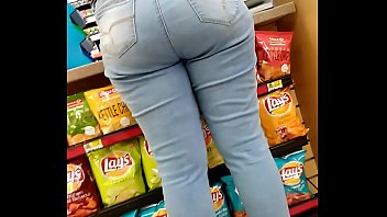 Candid ass tight jeans